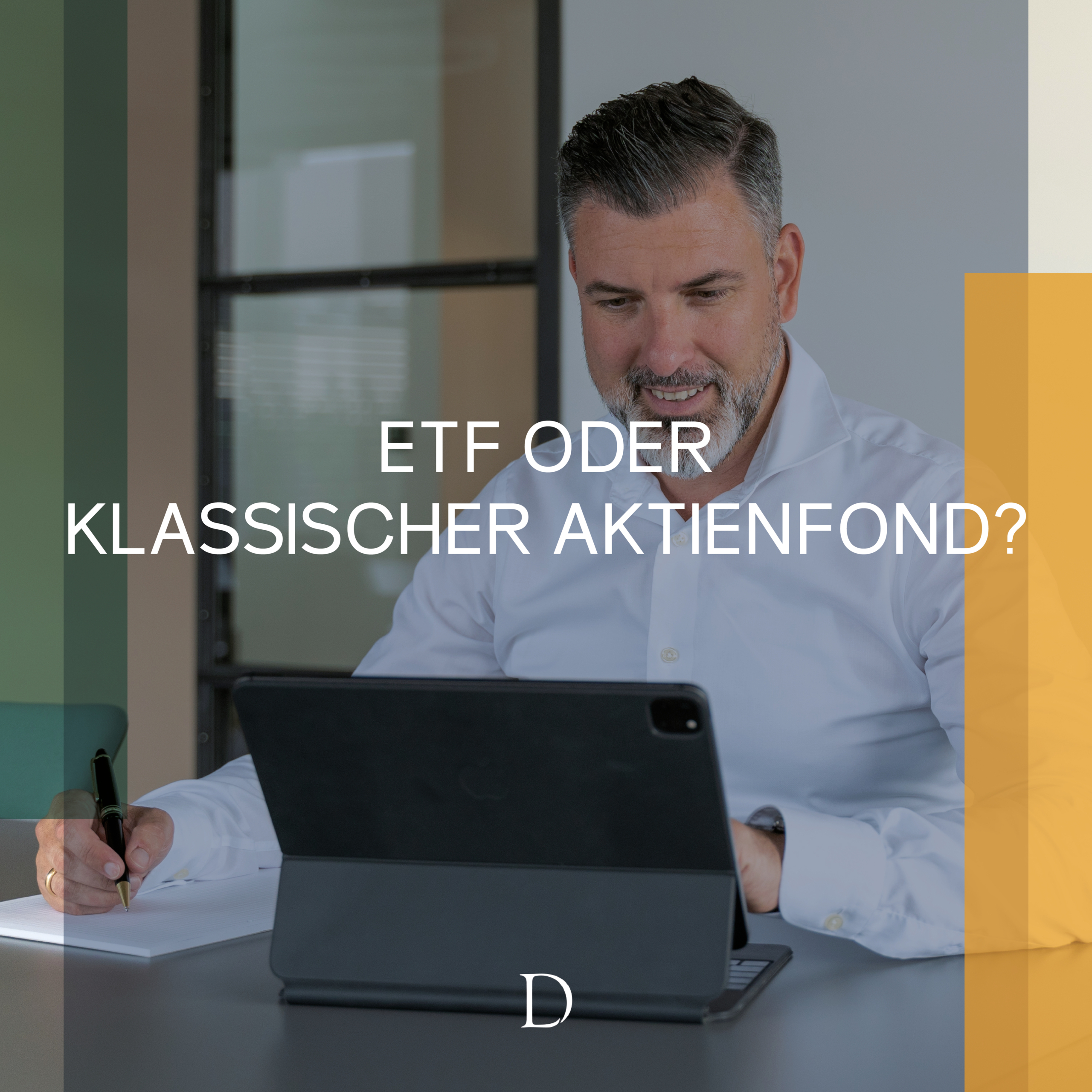 ETF oder klassischer Aktienfond? - Finanzkanzlei Daniel Lenz